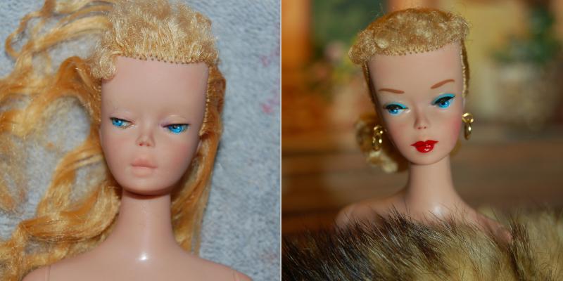 vintage barbie restoration